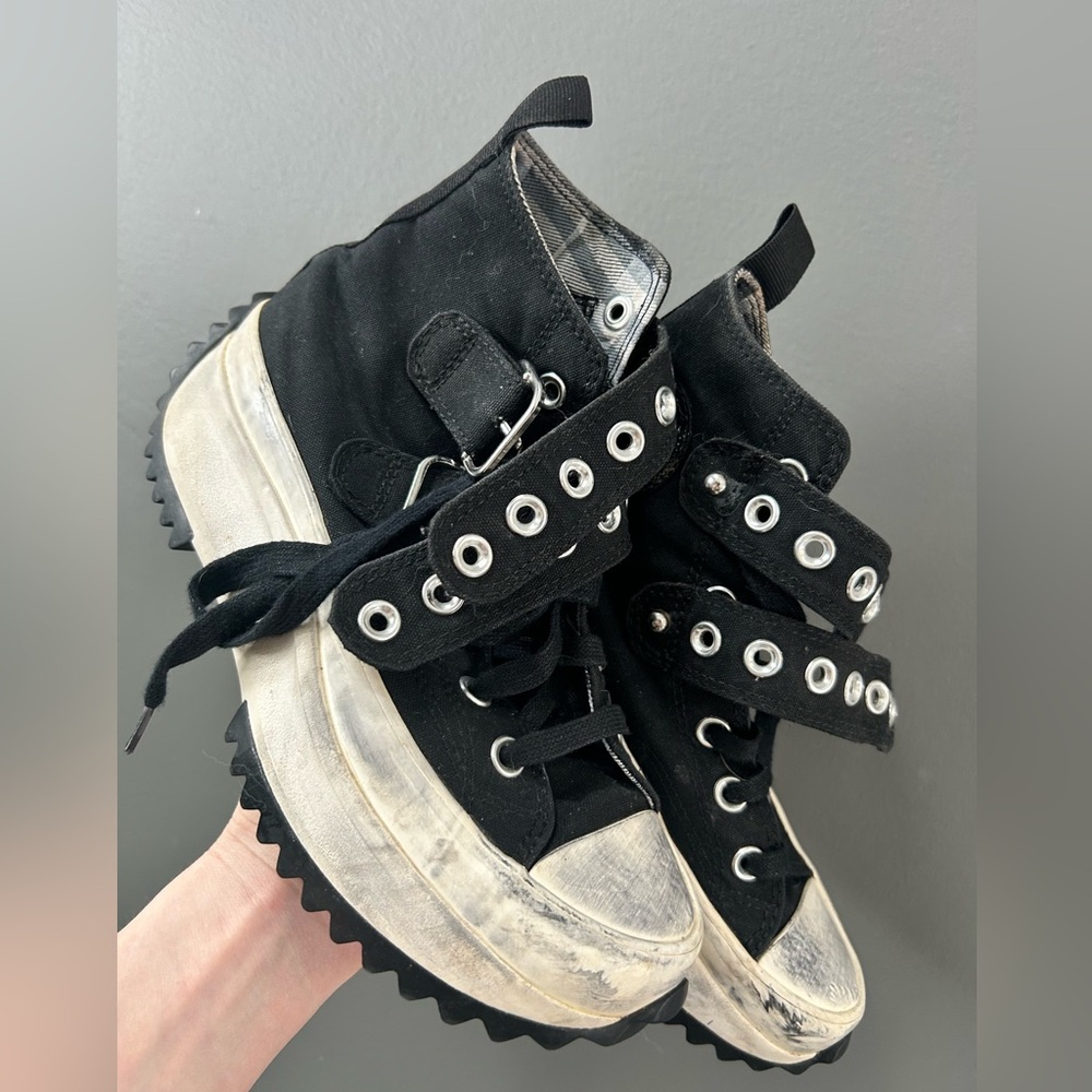 Converse Run Star Hike Platform Punk Canvas High